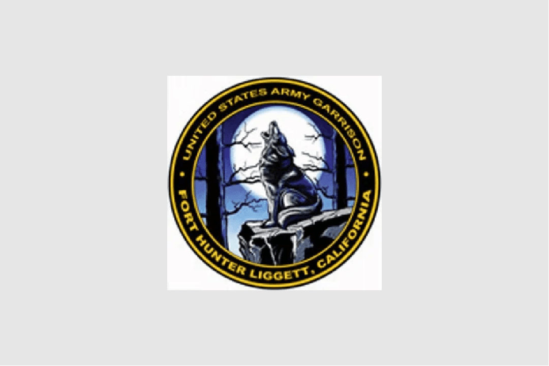 US Army base at Fort Hunter Liggett Logo